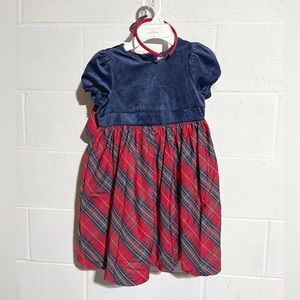 Max Studio Big Girls Dress with matching doll dress size 6-7 New